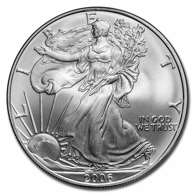 Roll of 20 - 2006 1 oz American Silver Eagle (Lot, Tube of 20)